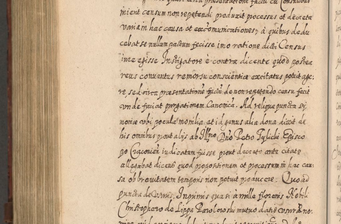 Zdjęcie nr 1451 dla obiektu archiwalnego: Acta actorum, causarum spiritualium, civilium, criminalium, obligationum, quietationum, inscpritionum, cessionum, decimarum, testamentorum R. D. Martini Szyszkowski, episcopi Cracoviensis, ducis Severiensis in annis 1620 - 1623. Tomus secundus.