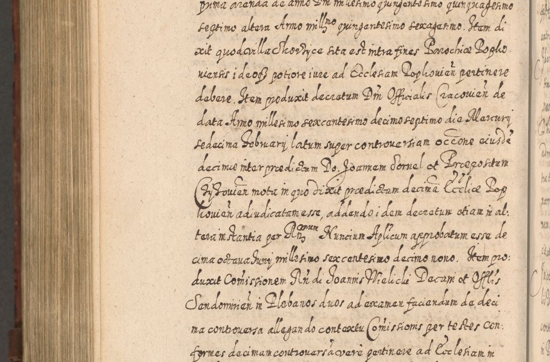 Zdjęcie nr 1441 dla obiektu archiwalnego: Acta actorum, causarum spiritualium, civilium, criminalium, obligationum, quietationum, inscpritionum, cessionum, decimarum, testamentorum R. D. Martini Szyszkowski, episcopi Cracoviensis, ducis Severiensis in annis 1620 - 1623. Tomus secundus.