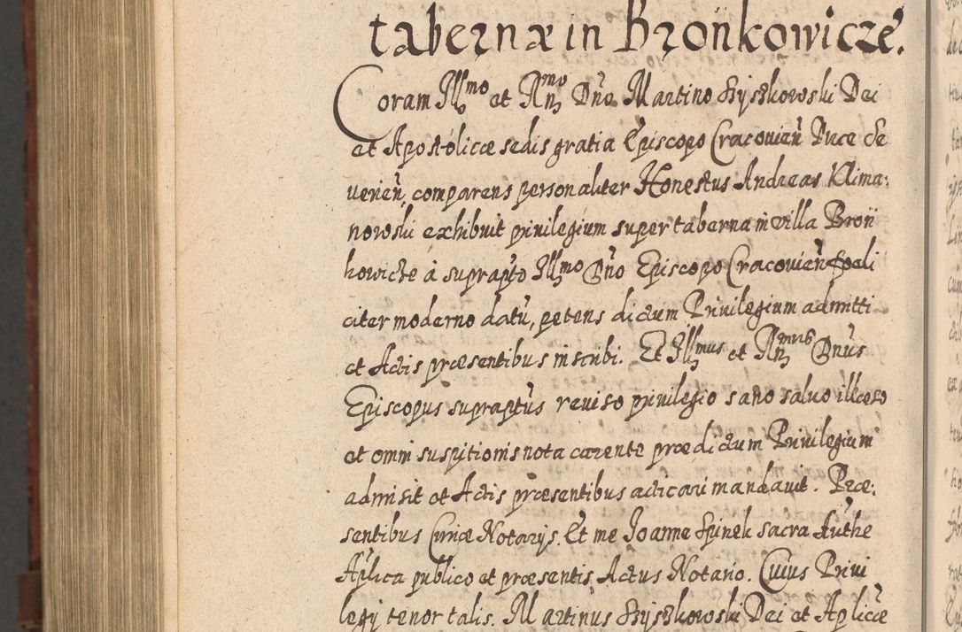 Zdjęcie nr 1435 dla obiektu archiwalnego: Acta actorum, causarum spiritualium, civilium, criminalium, obligationum, quietationum, inscpritionum, cessionum, decimarum, testamentorum R. D. Martini Szyszkowski, episcopi Cracoviensis, ducis Severiensis in annis 1620 - 1623. Tomus secundus.