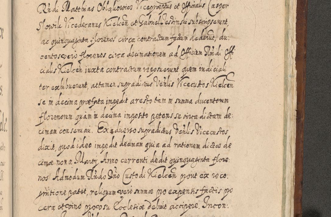 Zdjęcie nr 1632 dla obiektu archiwalnego: Acta actorum, causarum spiritualium, civilium, criminalium, obligationum, quietationum, inscpritionum, cessionum, decimarum, testamentorum R. D. Martini Szyszkowski, episcopi Cracoviensis, ducis Severiensis in annis 1620 - 1623. Tomus secundus.