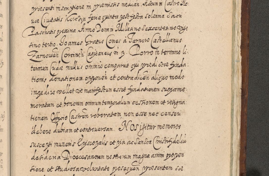 Zdjęcie nr 1628 dla obiektu archiwalnego: Acta actorum, causarum spiritualium, civilium, criminalium, obligationum, quietationum, inscpritionum, cessionum, decimarum, testamentorum R. D. Martini Szyszkowski, episcopi Cracoviensis, ducis Severiensis in annis 1620 - 1623. Tomus secundus.