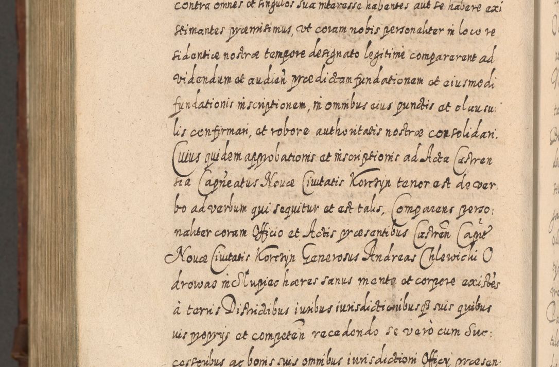 Zdjęcie nr 1621 dla obiektu archiwalnego: Acta actorum, causarum spiritualium, civilium, criminalium, obligationum, quietationum, inscpritionum, cessionum, decimarum, testamentorum R. D. Martini Szyszkowski, episcopi Cracoviensis, ducis Severiensis in annis 1620 - 1623. Tomus secundus.