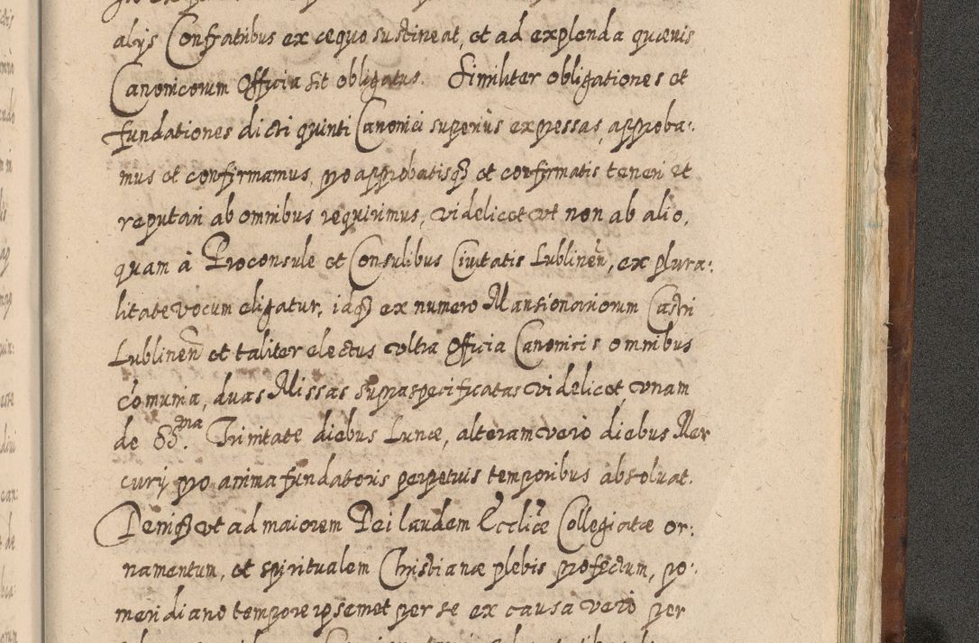 Zdjęcie nr 1616 dla obiektu archiwalnego: Acta actorum, causarum spiritualium, civilium, criminalium, obligationum, quietationum, inscpritionum, cessionum, decimarum, testamentorum R. D. Martini Szyszkowski, episcopi Cracoviensis, ducis Severiensis in annis 1620 - 1623. Tomus secundus.