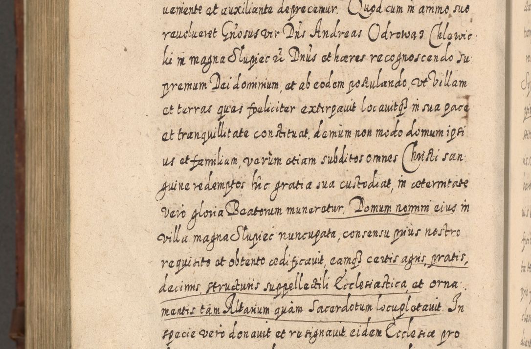Zdjęcie nr 1619 dla obiektu archiwalnego: Acta actorum, causarum spiritualium, civilium, criminalium, obligationum, quietationum, inscpritionum, cessionum, decimarum, testamentorum R. D. Martini Szyszkowski, episcopi Cracoviensis, ducis Severiensis in annis 1620 - 1623. Tomus secundus.