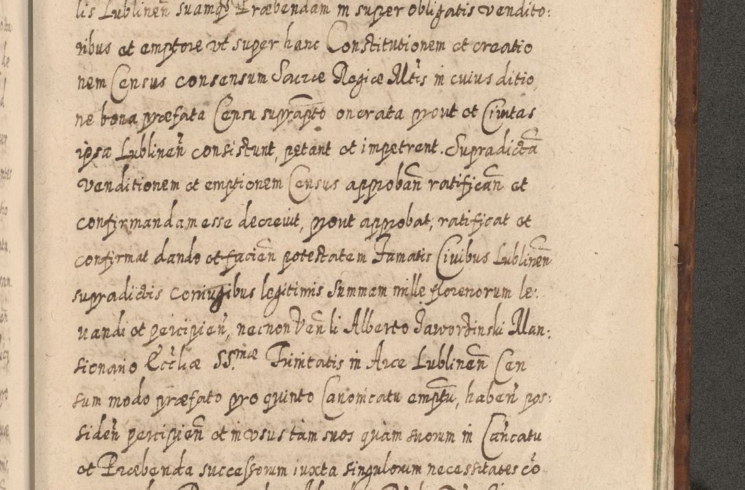 Zdjęcie nr 1614 dla obiektu archiwalnego: Acta actorum, causarum spiritualium, civilium, criminalium, obligationum, quietationum, inscpritionum, cessionum, decimarum, testamentorum R. D. Martini Szyszkowski, episcopi Cracoviensis, ducis Severiensis in annis 1620 - 1623. Tomus secundus.