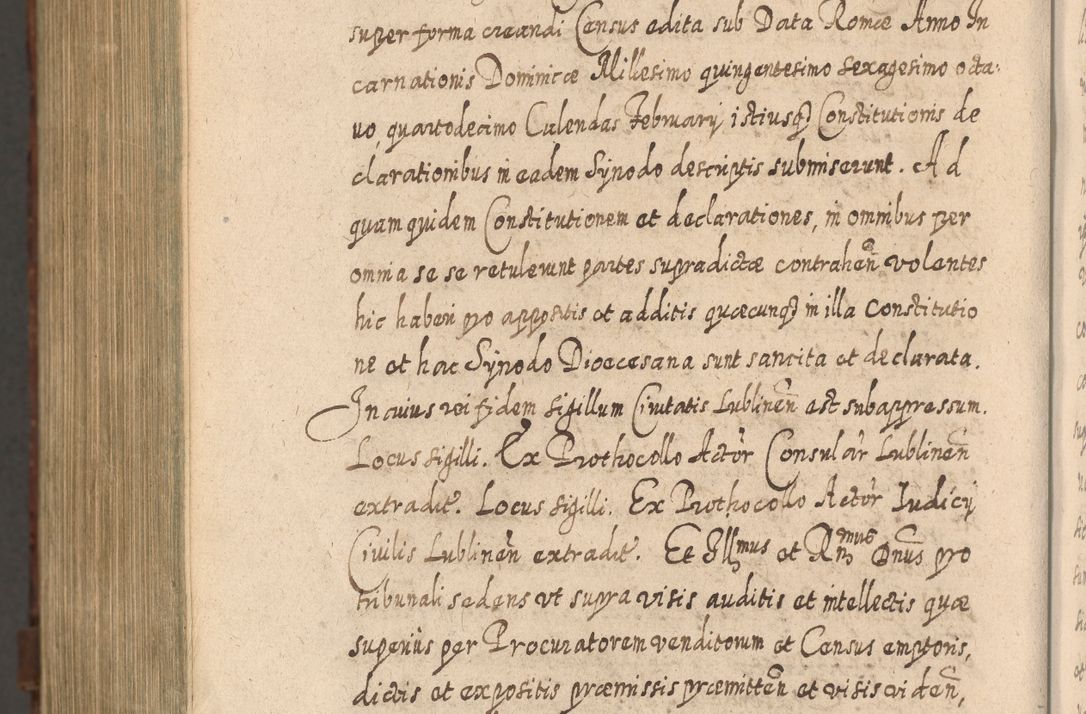 Zdjęcie nr 1613 dla obiektu archiwalnego: Acta actorum, causarum spiritualium, civilium, criminalium, obligationum, quietationum, inscpritionum, cessionum, decimarum, testamentorum R. D. Martini Szyszkowski, episcopi Cracoviensis, ducis Severiensis in annis 1620 - 1623. Tomus secundus.