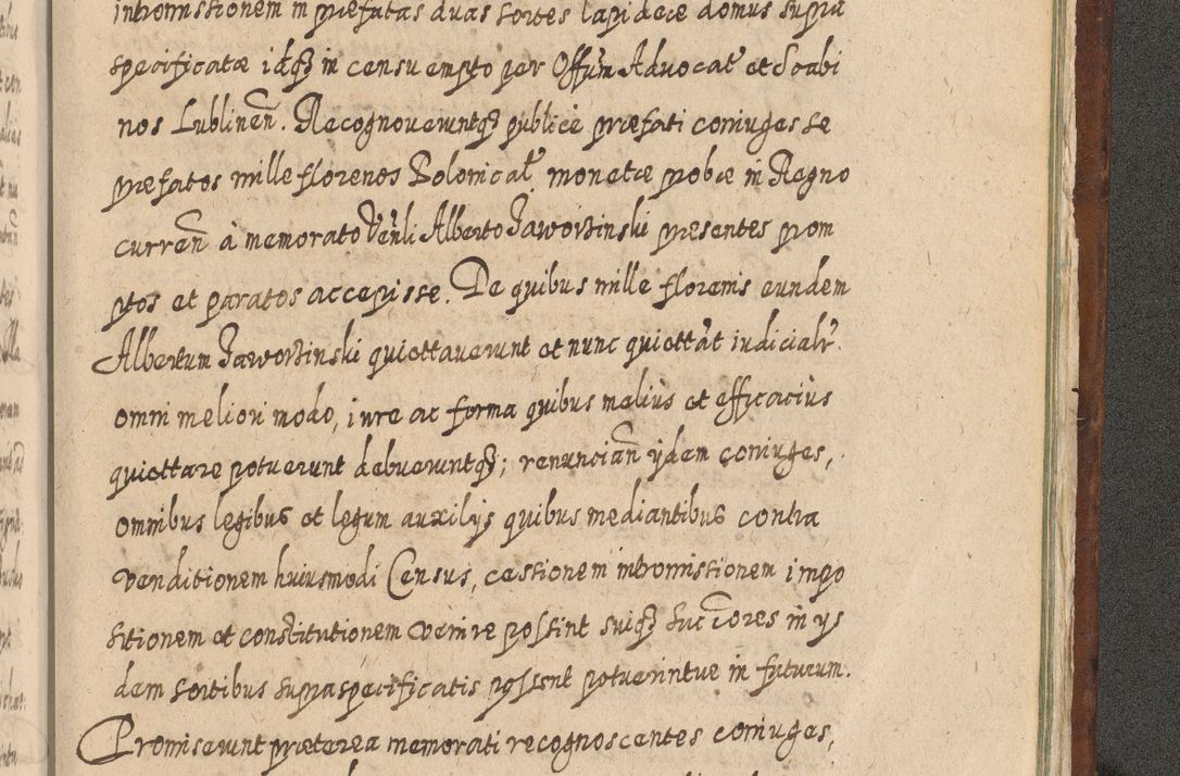 Zdjęcie nr 1606 dla obiektu archiwalnego: Acta actorum, causarum spiritualium, civilium, criminalium, obligationum, quietationum, inscpritionum, cessionum, decimarum, testamentorum R. D. Martini Szyszkowski, episcopi Cracoviensis, ducis Severiensis in annis 1620 - 1623. Tomus secundus.