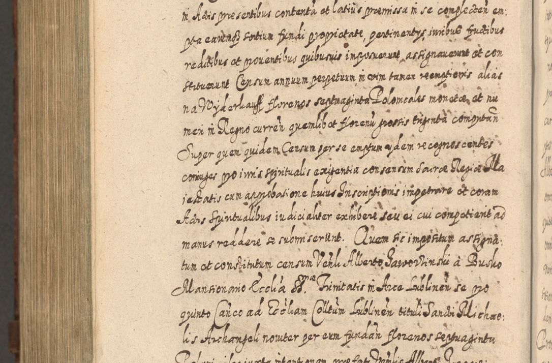 Zdjęcie nr 1605 dla obiektu archiwalnego: Acta actorum, causarum spiritualium, civilium, criminalium, obligationum, quietationum, inscpritionum, cessionum, decimarum, testamentorum R. D. Martini Szyszkowski, episcopi Cracoviensis, ducis Severiensis in annis 1620 - 1623. Tomus secundus.