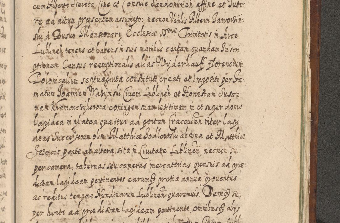 Zdjęcie nr 1602 dla obiektu archiwalnego: Acta actorum, causarum spiritualium, civilium, criminalium, obligationum, quietationum, inscpritionum, cessionum, decimarum, testamentorum R. D. Martini Szyszkowski, episcopi Cracoviensis, ducis Severiensis in annis 1620 - 1623. Tomus secundus.