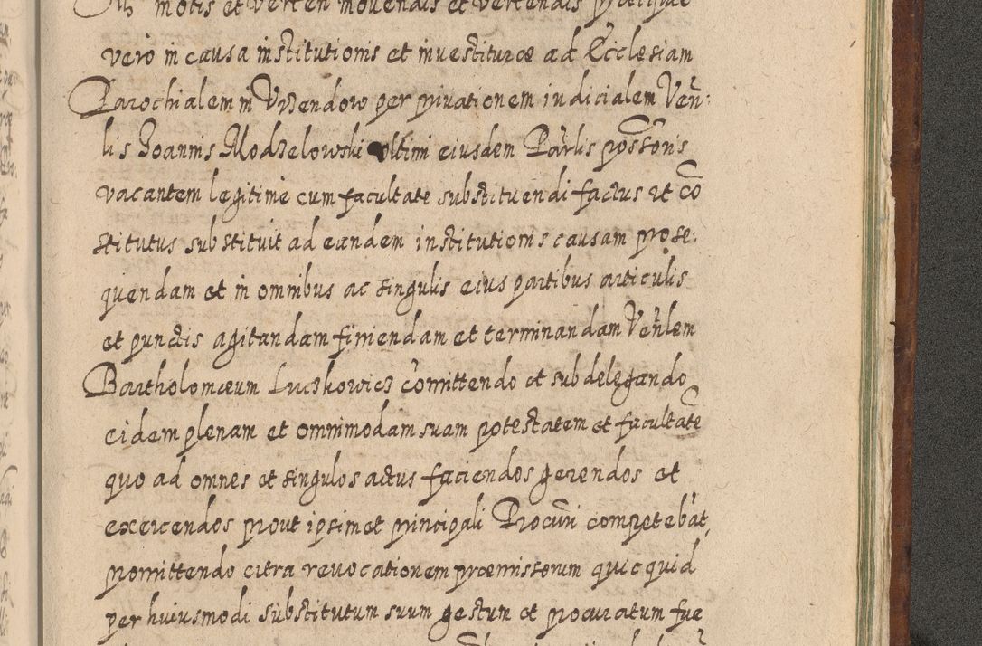 Zdjęcie nr 1592 dla obiektu archiwalnego: Acta actorum, causarum spiritualium, civilium, criminalium, obligationum, quietationum, inscpritionum, cessionum, decimarum, testamentorum R. D. Martini Szyszkowski, episcopi Cracoviensis, ducis Severiensis in annis 1620 - 1623. Tomus secundus.