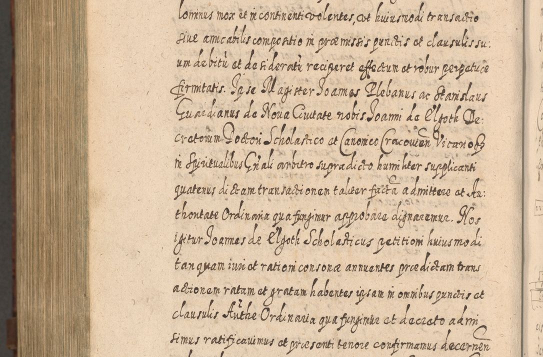 Zdjęcie nr 1587 dla obiektu archiwalnego: Acta actorum, causarum spiritualium, civilium, criminalium, obligationum, quietationum, inscpritionum, cessionum, decimarum, testamentorum R. D. Martini Szyszkowski, episcopi Cracoviensis, ducis Severiensis in annis 1620 - 1623. Tomus secundus.