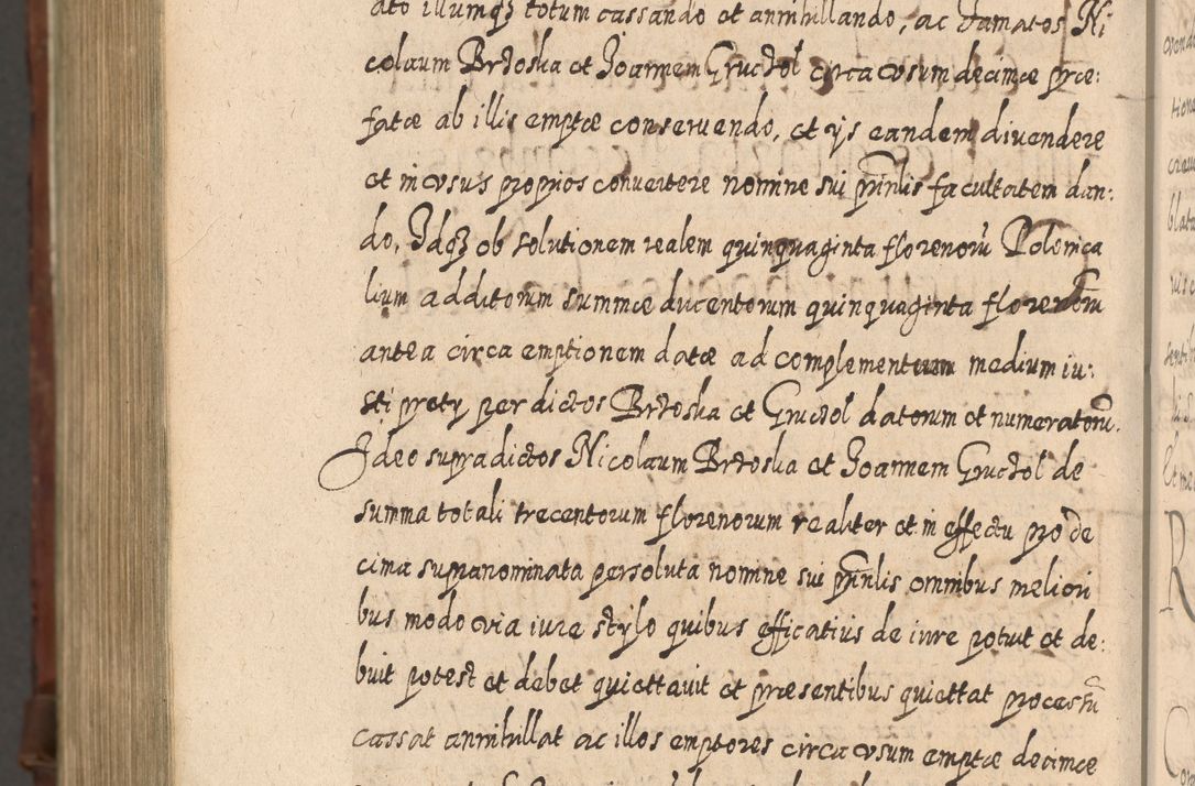 Zdjęcie nr 1641 dla obiektu archiwalnego: Acta actorum, causarum spiritualium, civilium, criminalium, obligationum, quietationum, inscpritionum, cessionum, decimarum, testamentorum R. D. Martini Szyszkowski, episcopi Cracoviensis, ducis Severiensis in annis 1620 - 1623. Tomus secundus.