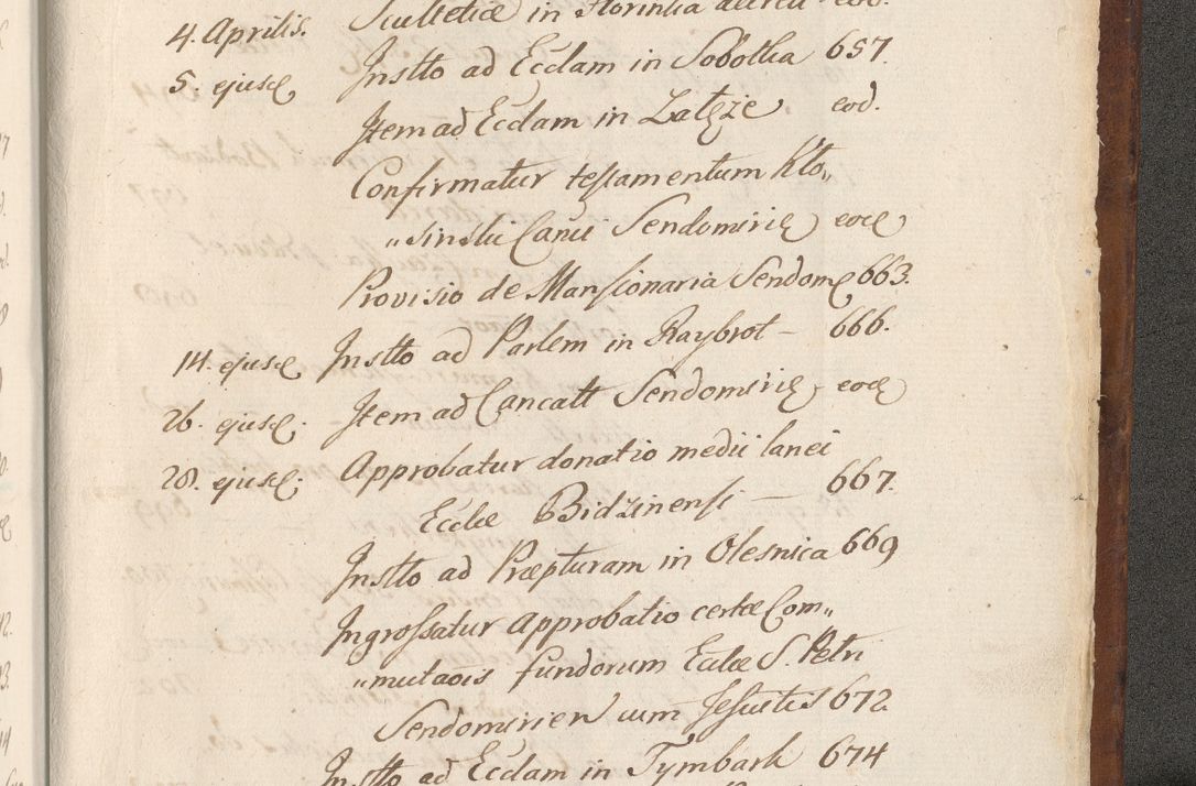 Zdjęcie nr 1692 dla obiektu archiwalnego: Acta actorum, causarum spiritualium, civilium, criminalium, obligationum, quietationum, inscpritionum, cessionum, decimarum, testamentorum R. D. Martini Szyszkowski, episcopi Cracoviensis, ducis Severiensis in annis 1620 - 1623. Tomus secundus.