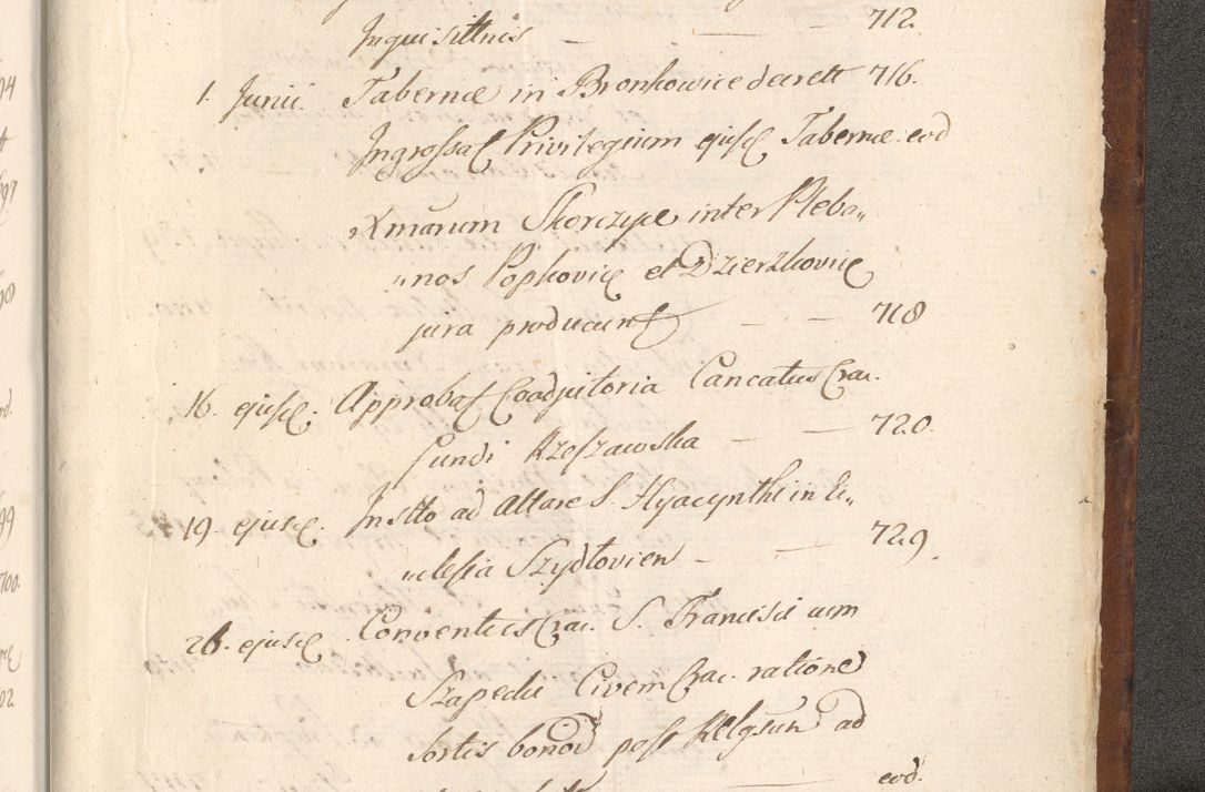 Zdjęcie nr 1694 dla obiektu archiwalnego: Acta actorum, causarum spiritualium, civilium, criminalium, obligationum, quietationum, inscpritionum, cessionum, decimarum, testamentorum R. D. Martini Szyszkowski, episcopi Cracoviensis, ducis Severiensis in annis 1620 - 1623. Tomus secundus.