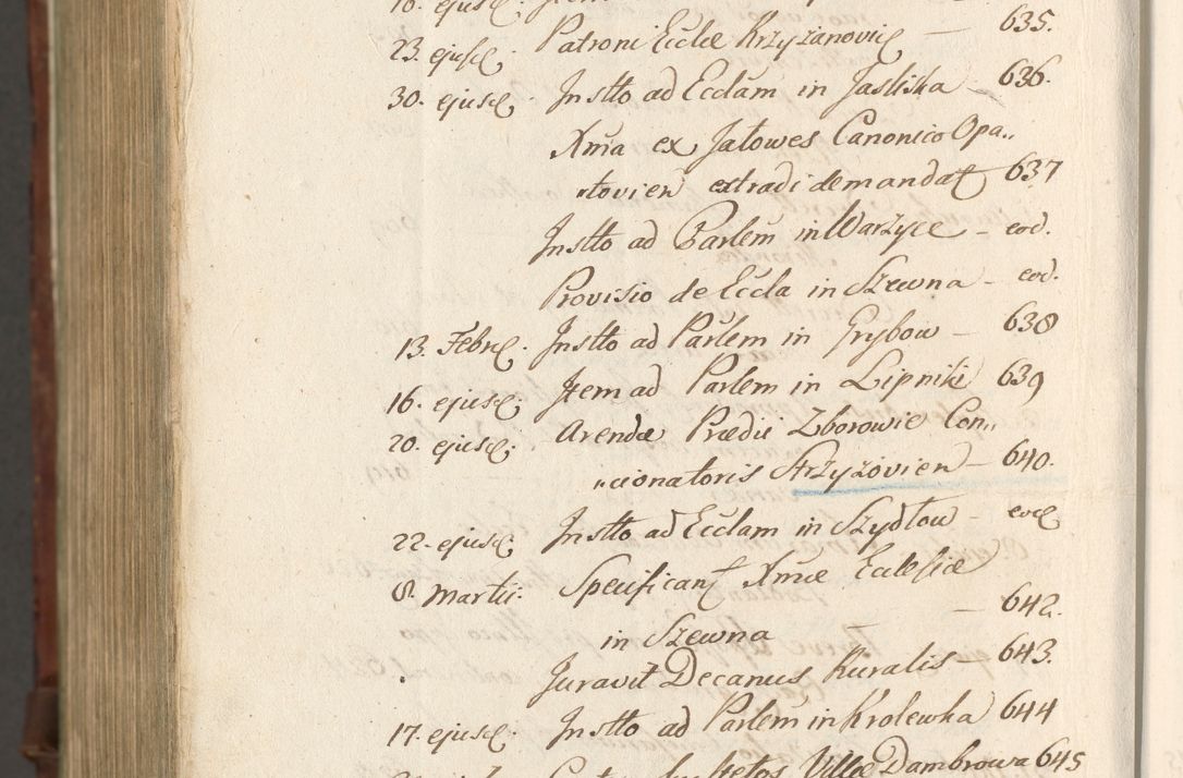 Zdjęcie nr 1691 dla obiektu archiwalnego: Acta actorum, causarum spiritualium, civilium, criminalium, obligationum, quietationum, inscpritionum, cessionum, decimarum, testamentorum R. D. Martini Szyszkowski, episcopi Cracoviensis, ducis Severiensis in annis 1620 - 1623. Tomus secundus.