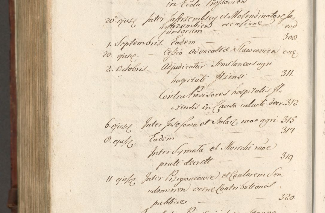 Zdjęcie nr 1679 dla obiektu archiwalnego: Acta actorum, causarum spiritualium, civilium, criminalium, obligationum, quietationum, inscpritionum, cessionum, decimarum, testamentorum R. D. Martini Szyszkowski, episcopi Cracoviensis, ducis Severiensis in annis 1620 - 1623. Tomus secundus.