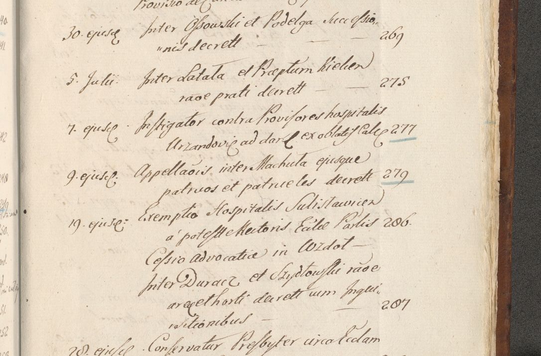 Zdjęcie nr 1678 dla obiektu archiwalnego: Acta actorum, causarum spiritualium, civilium, criminalium, obligationum, quietationum, inscpritionum, cessionum, decimarum, testamentorum R. D. Martini Szyszkowski, episcopi Cracoviensis, ducis Severiensis in annis 1620 - 1623. Tomus secundus.
