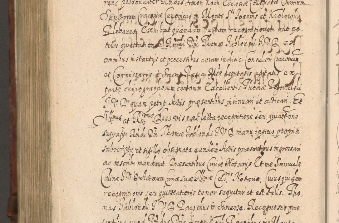 Zdjęcie nr 1665 dla obiektu archiwalnego: Acta actorum, causarum spiritualium, civilium, criminalium, obligationum, quietationum, inscpritionum, cessionum, decimarum, testamentorum R. D. Martini Szyszkowski, episcopi Cracoviensis, ducis Severiensis in annis 1620 - 1623. Tomus secundus.