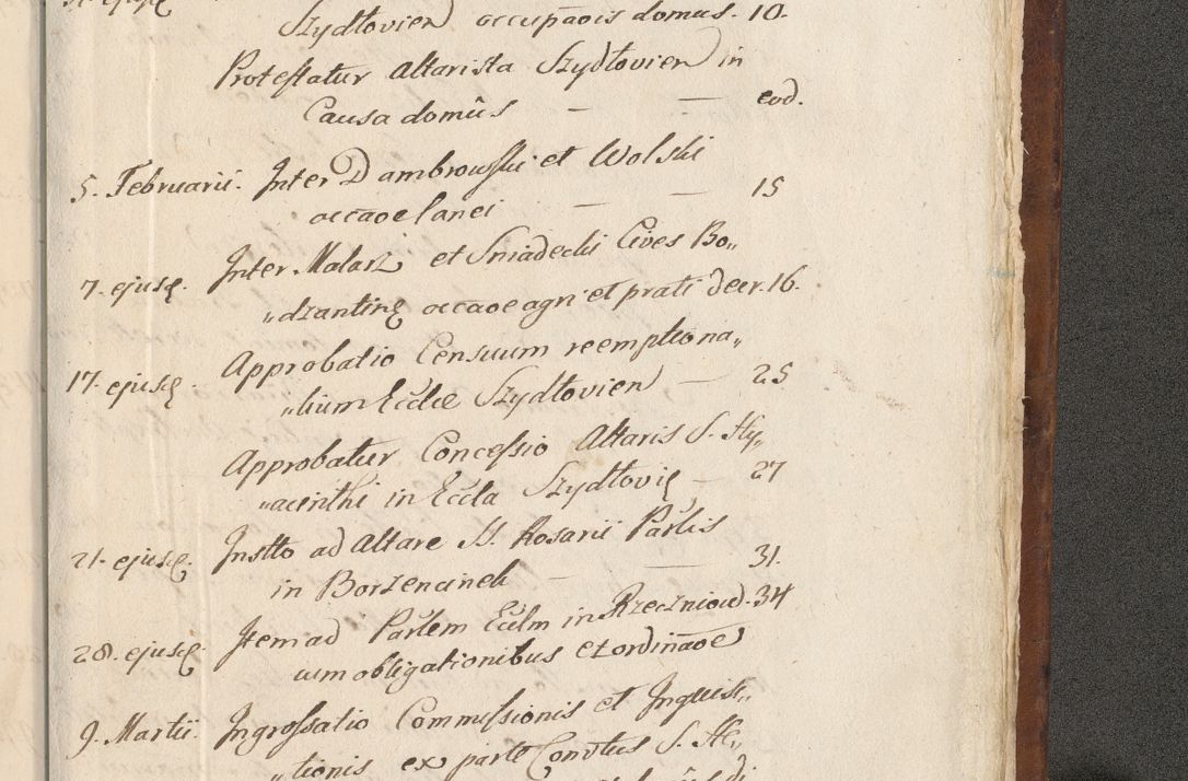 Zdjęcie nr 1670 dla obiektu archiwalnego: Acta actorum, causarum spiritualium, civilium, criminalium, obligationum, quietationum, inscpritionum, cessionum, decimarum, testamentorum R. D. Martini Szyszkowski, episcopi Cracoviensis, ducis Severiensis in annis 1620 - 1623. Tomus secundus.