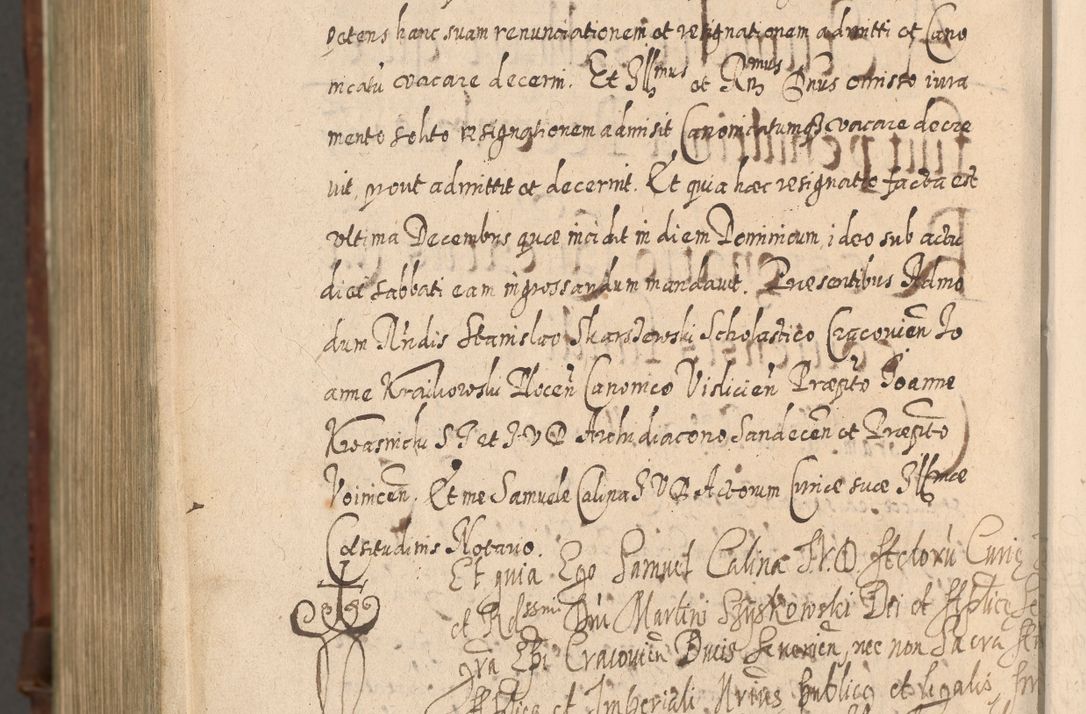 Zdjęcie nr 1667 dla obiektu archiwalnego: Acta actorum, causarum spiritualium, civilium, criminalium, obligationum, quietationum, inscpritionum, cessionum, decimarum, testamentorum R. D. Martini Szyszkowski, episcopi Cracoviensis, ducis Severiensis in annis 1620 - 1623. Tomus secundus.