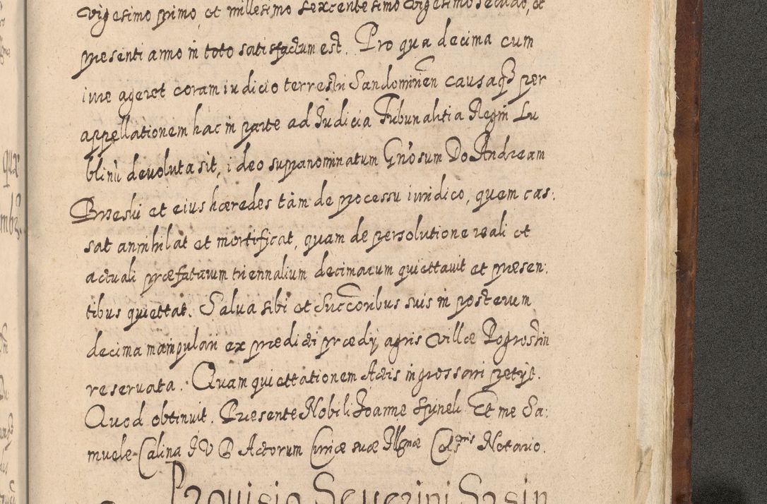 Zdjęcie nr 1660 dla obiektu archiwalnego: Acta actorum, causarum spiritualium, civilium, criminalium, obligationum, quietationum, inscpritionum, cessionum, decimarum, testamentorum R. D. Martini Szyszkowski, episcopi Cracoviensis, ducis Severiensis in annis 1620 - 1623. Tomus secundus.