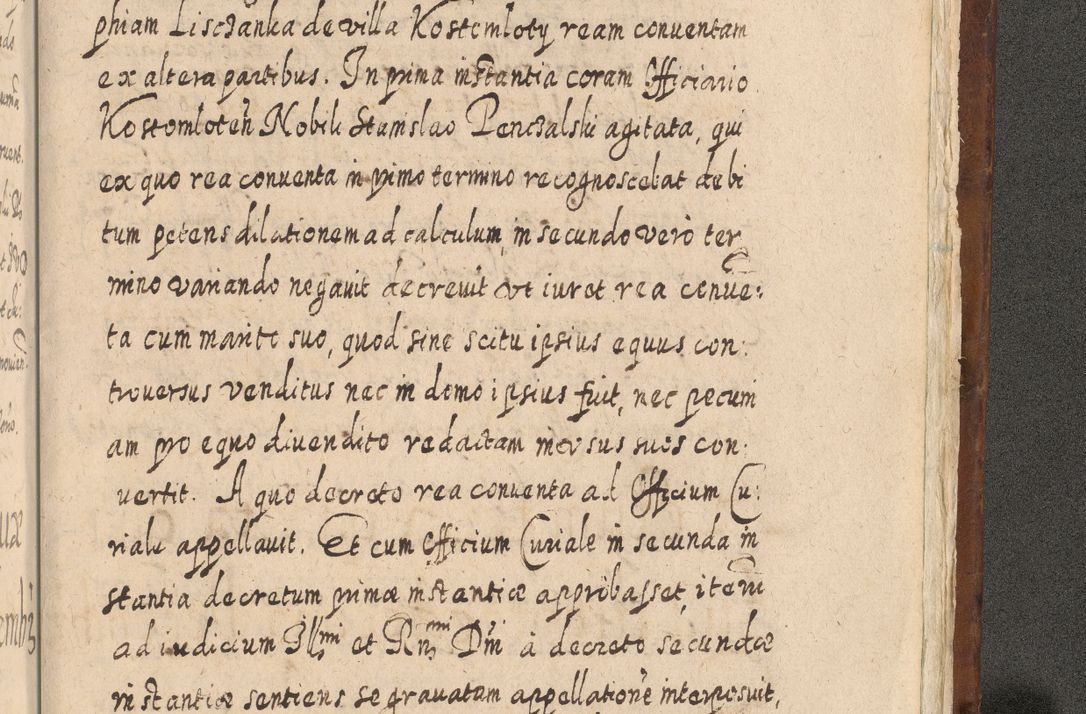 Zdjęcie nr 1654 dla obiektu archiwalnego: Acta actorum, causarum spiritualium, civilium, criminalium, obligationum, quietationum, inscpritionum, cessionum, decimarum, testamentorum R. D. Martini Szyszkowski, episcopi Cracoviensis, ducis Severiensis in annis 1620 - 1623. Tomus secundus.