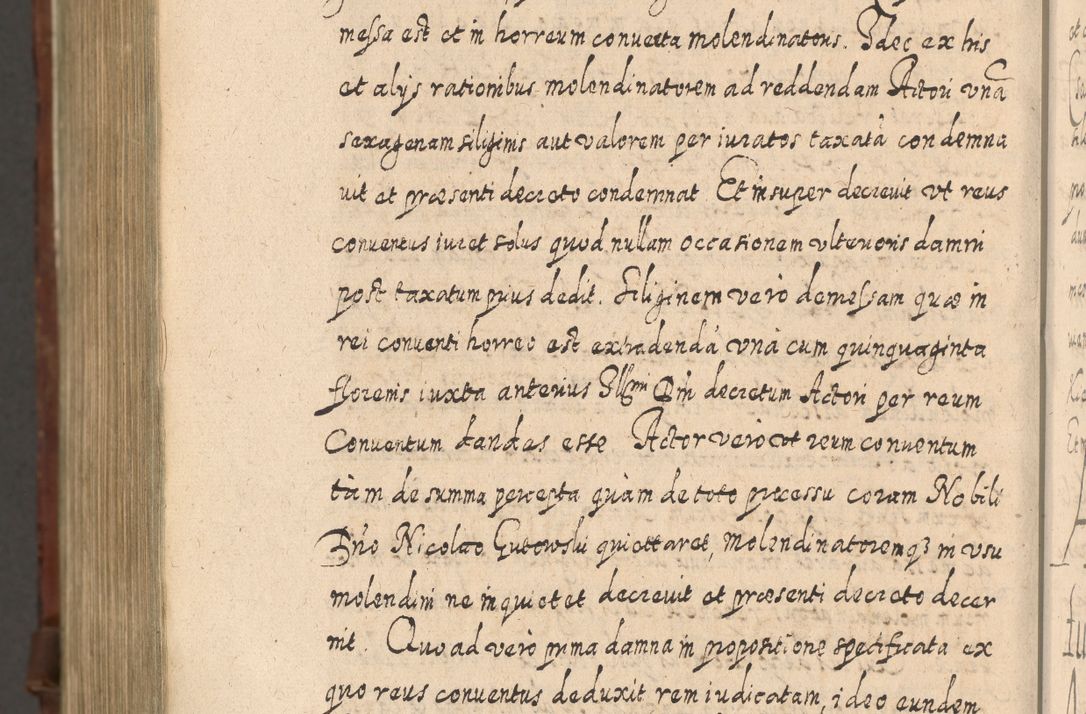 Zdjęcie nr 1645 dla obiektu archiwalnego: Acta actorum, causarum spiritualium, civilium, criminalium, obligationum, quietationum, inscpritionum, cessionum, decimarum, testamentorum R. D. Martini Szyszkowski, episcopi Cracoviensis, ducis Severiensis in annis 1620 - 1623. Tomus secundus.