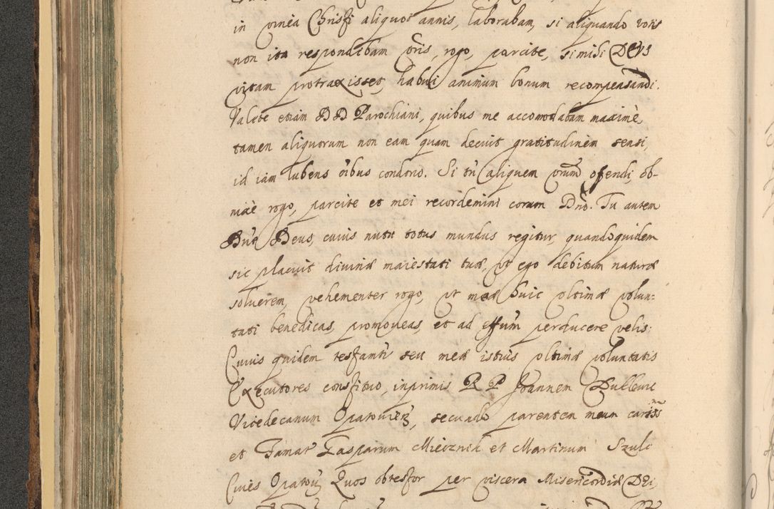 Zdjęcie nr 200 dla obiektu archiwalnego: Acta actorum, institutionum, resignationum, provisionum, decretorum, sententiarum, inscriptionum, testamentorum, confirmationum, ingrossationum, obligationum, quietationum, constitutionum R. D. Andreae Szołdrski, episcopi Kijoviensis, Gnesnensis et Posnaniensis praepositi, cantoris Cracoviensis, Vladislaviensis canonici, R. S. M. secretarii, episcopatus Cracoviensis in spiritualibus er temporalibus deputati anno 1633, 1634 et 1635