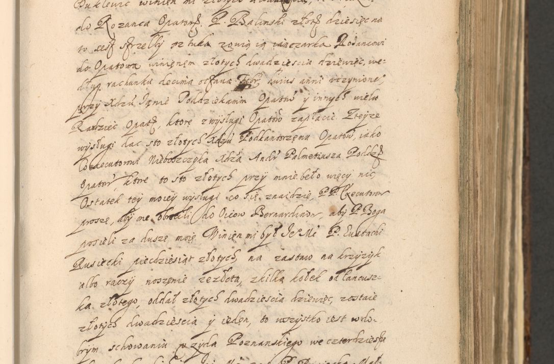 Zdjęcie nr 197 dla obiektu archiwalnego: Acta actorum, institutionum, resignationum, provisionum, decretorum, sententiarum, inscriptionum, testamentorum, confirmationum, ingrossationum, obligationum, quietationum, constitutionum R. D. Andreae Szołdrski, episcopi Kijoviensis, Gnesnensis et Posnaniensis praepositi, cantoris Cracoviensis, Vladislaviensis canonici, R. S. M. secretarii, episcopatus Cracoviensis in spiritualibus er temporalibus deputati anno 1633, 1634 et 1635