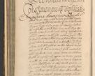 Zdjęcie nr 184 dla obiektu archiwalnego: Acta actorum, institutionum, resignationum, provisionum, decretorum, sententiarum, inscriptionum, testamentorum, confirmationum, ingrossationum, obligationum, quietationum, constitutionum R. D. Andreae Szołdrski, episcopi Kijoviensis, Gnesnensis et Posnaniensis praepositi, cantoris Cracoviensis, Vladislaviensis canonici, R. S. M. secretarii, episcopatus Cracoviensis in spiritualibus er temporalibus deputati anno 1633, 1634 et 1635