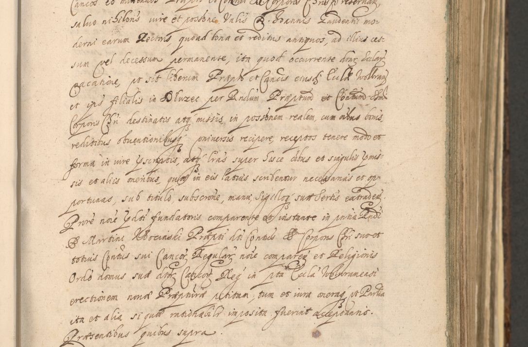 Zdjęcie nr 175 dla obiektu archiwalnego: Acta actorum, institutionum, resignationum, provisionum, decretorum, sententiarum, inscriptionum, testamentorum, confirmationum, ingrossationum, obligationum, quietationum, constitutionum R. D. Andreae Szołdrski, episcopi Kijoviensis, Gnesnensis et Posnaniensis praepositi, cantoris Cracoviensis, Vladislaviensis canonici, R. S. M. secretarii, episcopatus Cracoviensis in spiritualibus er temporalibus deputati anno 1633, 1634 et 1635