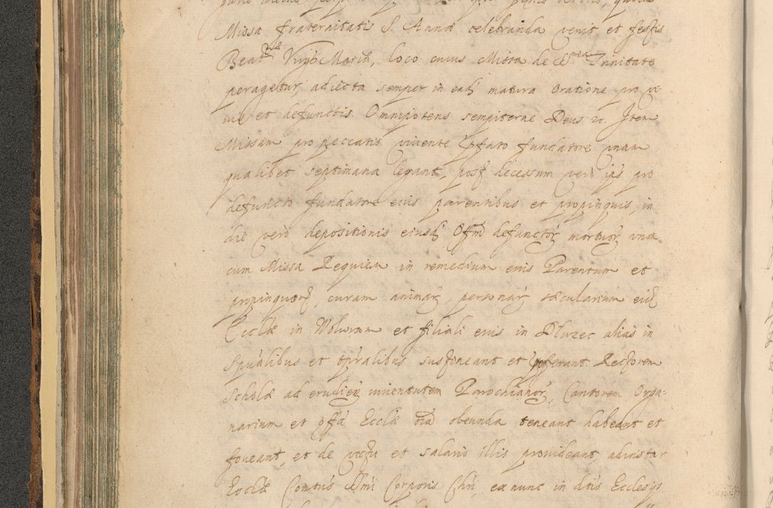 Zdjęcie nr 174 dla obiektu archiwalnego: Acta actorum, institutionum, resignationum, provisionum, decretorum, sententiarum, inscriptionum, testamentorum, confirmationum, ingrossationum, obligationum, quietationum, constitutionum R. D. Andreae Szołdrski, episcopi Kijoviensis, Gnesnensis et Posnaniensis praepositi, cantoris Cracoviensis, Vladislaviensis canonici, R. S. M. secretarii, episcopatus Cracoviensis in spiritualibus er temporalibus deputati anno 1633, 1634 et 1635