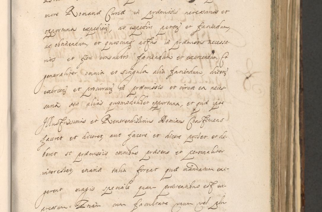 Zdjęcie nr 149 dla obiektu archiwalnego: Acta actorum, institutionum, resignationum, provisionum, decretorum, sententiarum, inscriptionum, testamentorum, confirmationum, ingrossationum, obligationum, quietationum, constitutionum R. D. Andreae Szołdrski, episcopi Kijoviensis, Gnesnensis et Posnaniensis praepositi, cantoris Cracoviensis, Vladislaviensis canonici, R. S. M. secretarii, episcopatus Cracoviensis in spiritualibus er temporalibus deputati anno 1633, 1634 et 1635