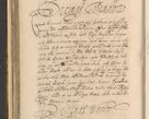 Zdjęcie nr 122 dla obiektu archiwalnego: Acta actorum, institutionum, resignationum, provisionum, decretorum, sententiarum, inscriptionum, testamentorum, confirmationum, ingrossationum, obligationum, quietationum, constitutionum R. D. Andreae Szołdrski, episcopi Kijoviensis, Gnesnensis et Posnaniensis praepositi, cantoris Cracoviensis, Vladislaviensis canonici, R. S. M. secretarii, episcopatus Cracoviensis in spiritualibus er temporalibus deputati anno 1633, 1634 et 1635