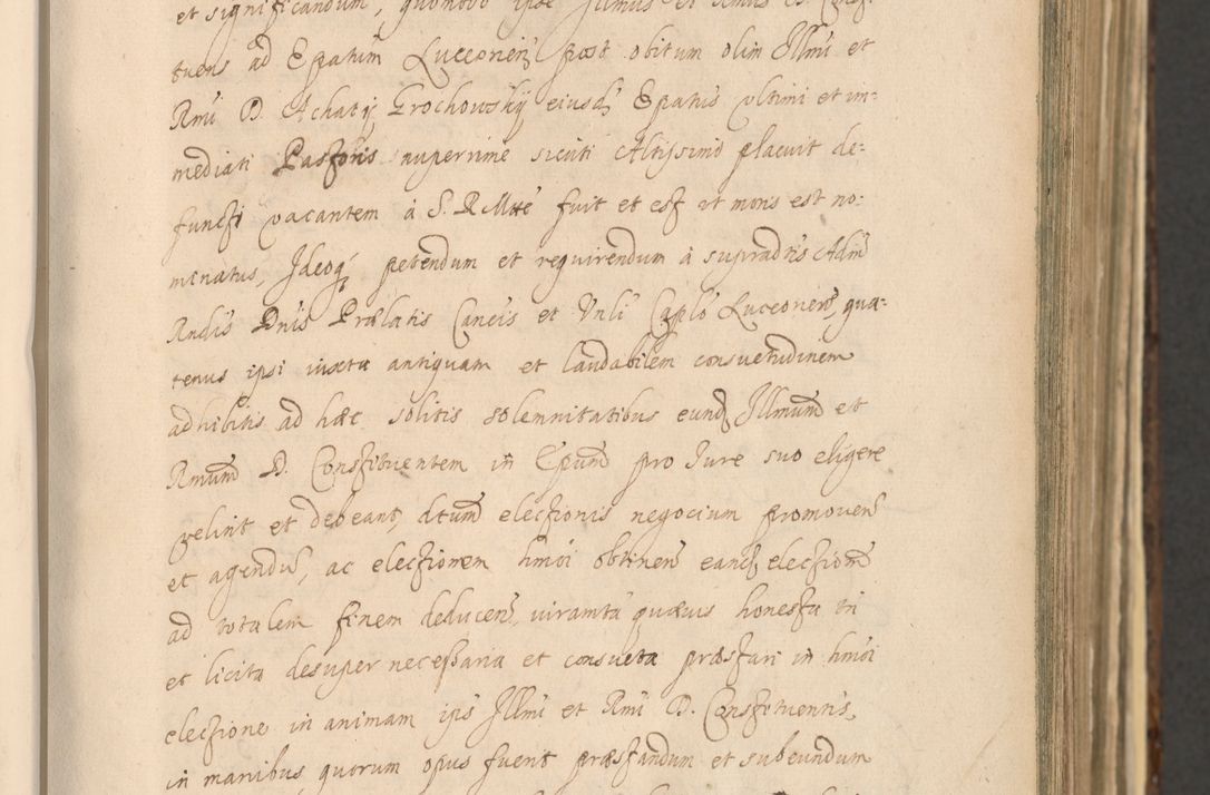 Zdjęcie nr 113 dla obiektu archiwalnego: Acta actorum, institutionum, resignationum, provisionum, decretorum, sententiarum, inscriptionum, testamentorum, confirmationum, ingrossationum, obligationum, quietationum, constitutionum R. D. Andreae Szołdrski, episcopi Kijoviensis, Gnesnensis et Posnaniensis praepositi, cantoris Cracoviensis, Vladislaviensis canonici, R. S. M. secretarii, episcopatus Cracoviensis in spiritualibus er temporalibus deputati anno 1633, 1634 et 1635