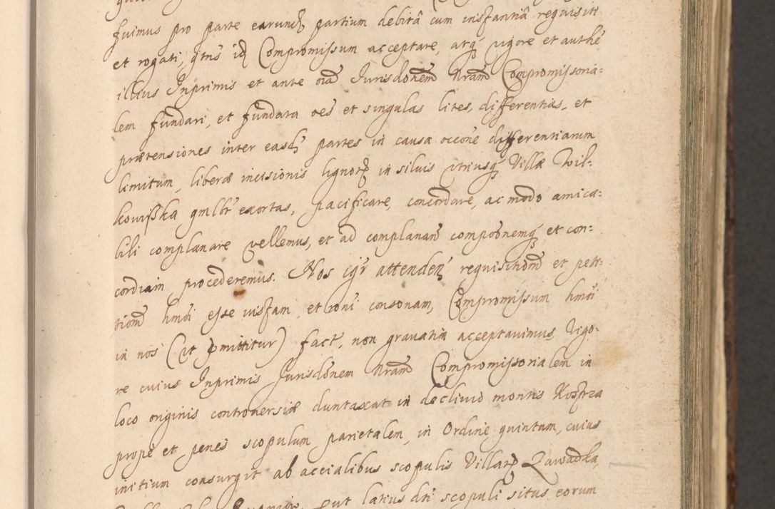 Zdjęcie nr 81 dla obiektu archiwalnego: Acta actorum, institutionum, resignationum, provisionum, decretorum, sententiarum, inscriptionum, testamentorum, confirmationum, ingrossationum, obligationum, quietationum, constitutionum R. D. Andreae Szołdrski, episcopi Kijoviensis, Gnesnensis et Posnaniensis praepositi, cantoris Cracoviensis, Vladislaviensis canonici, R. S. M. secretarii, episcopatus Cracoviensis in spiritualibus er temporalibus deputati anno 1633, 1634 et 1635