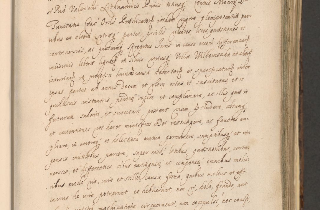Zdjęcie nr 79 dla obiektu archiwalnego: Acta actorum, institutionum, resignationum, provisionum, decretorum, sententiarum, inscriptionum, testamentorum, confirmationum, ingrossationum, obligationum, quietationum, constitutionum R. D. Andreae Szołdrski, episcopi Kijoviensis, Gnesnensis et Posnaniensis praepositi, cantoris Cracoviensis, Vladislaviensis canonici, R. S. M. secretarii, episcopatus Cracoviensis in spiritualibus er temporalibus deputati anno 1633, 1634 et 1635