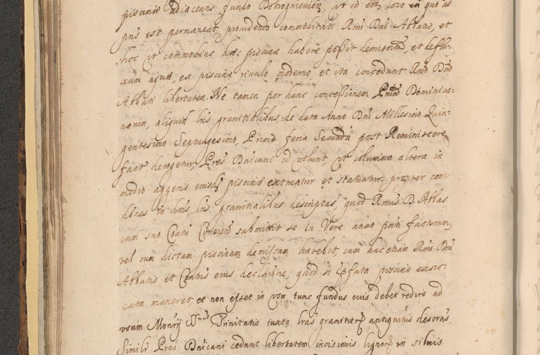 Zdjęcie nr 72 dla obiektu archiwalnego: Acta actorum, institutionum, resignationum, provisionum, decretorum, sententiarum, inscriptionum, testamentorum, confirmationum, ingrossationum, obligationum, quietationum, constitutionum R. D. Andreae Szołdrski, episcopi Kijoviensis, Gnesnensis et Posnaniensis praepositi, cantoris Cracoviensis, Vladislaviensis canonici, R. S. M. secretarii, episcopatus Cracoviensis in spiritualibus er temporalibus deputati anno 1633, 1634 et 1635