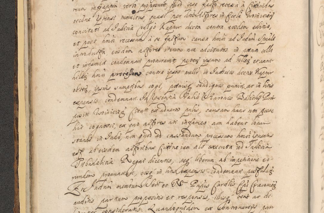 Zdjęcie nr 36 dla obiektu archiwalnego: Acta actorum, institutionum, resignationum, provisionum, decretorum, sententiarum, inscriptionum, testamentorum, confirmationum, ingrossationum, obligationum, quietationum, constitutionum R. D. Andreae Szołdrski, episcopi Kijoviensis, Gnesnensis et Posnaniensis praepositi, cantoris Cracoviensis, Vladislaviensis canonici, R. S. M. secretarii, episcopatus Cracoviensis in spiritualibus er temporalibus deputati anno 1633, 1634 et 1635