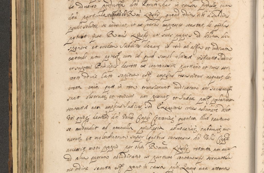 Zdjęcie nr 410 dla obiektu archiwalnego: Acta actorum, institutionum, resignationum, provisionum, decretorum, sententiarum, inscriptionum, testamentorum, confirmationum, ingrossationum, obligationum, quietationum, constitutionum R. D. Andreae Szołdrski, episcopi Kijoviensis, Gnesnensis et Posnaniensis praepositi, cantoris Cracoviensis, Vladislaviensis canonici, R. S. M. secretarii, episcopatus Cracoviensis in spiritualibus er temporalibus deputati anno 1633, 1634 et 1635