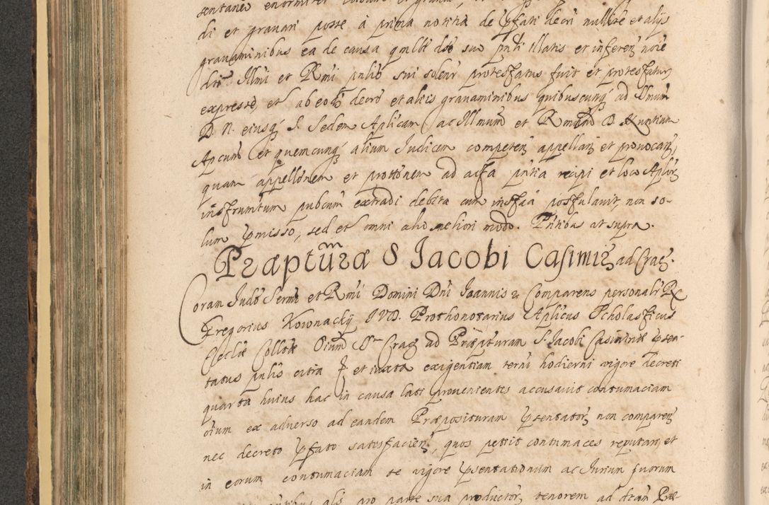 Zdjęcie nr 406 dla obiektu archiwalnego: Acta actorum, institutionum, resignationum, provisionum, decretorum, sententiarum, inscriptionum, testamentorum, confirmationum, ingrossationum, obligationum, quietationum, constitutionum R. D. Andreae Szołdrski, episcopi Kijoviensis, Gnesnensis et Posnaniensis praepositi, cantoris Cracoviensis, Vladislaviensis canonici, R. S. M. secretarii, episcopatus Cracoviensis in spiritualibus er temporalibus deputati anno 1633, 1634 et 1635