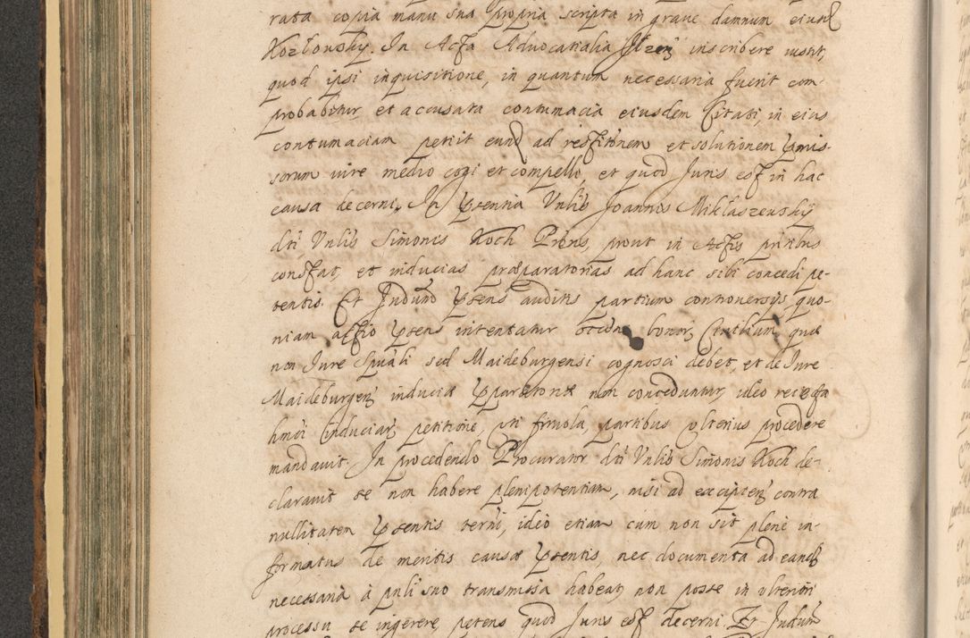 Zdjęcie nr 376 dla obiektu archiwalnego: Acta actorum, institutionum, resignationum, provisionum, decretorum, sententiarum, inscriptionum, testamentorum, confirmationum, ingrossationum, obligationum, quietationum, constitutionum R. D. Andreae Szołdrski, episcopi Kijoviensis, Gnesnensis et Posnaniensis praepositi, cantoris Cracoviensis, Vladislaviensis canonici, R. S. M. secretarii, episcopatus Cracoviensis in spiritualibus er temporalibus deputati anno 1633, 1634 et 1635