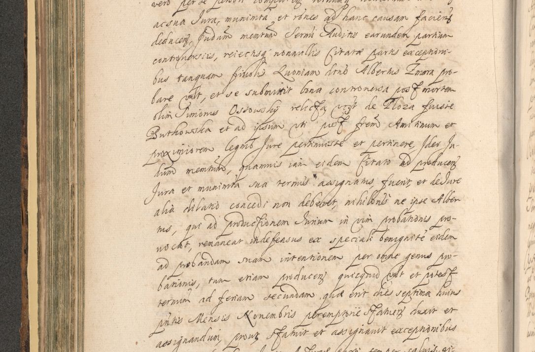 Zdjęcie nr 372 dla obiektu archiwalnego: Acta actorum, institutionum, resignationum, provisionum, decretorum, sententiarum, inscriptionum, testamentorum, confirmationum, ingrossationum, obligationum, quietationum, constitutionum R. D. Andreae Szołdrski, episcopi Kijoviensis, Gnesnensis et Posnaniensis praepositi, cantoris Cracoviensis, Vladislaviensis canonici, R. S. M. secretarii, episcopatus Cracoviensis in spiritualibus er temporalibus deputati anno 1633, 1634 et 1635