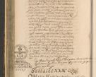 Zdjęcie nr 366 dla obiektu archiwalnego: Acta actorum, institutionum, resignationum, provisionum, decretorum, sententiarum, inscriptionum, testamentorum, confirmationum, ingrossationum, obligationum, quietationum, constitutionum R. D. Andreae Szołdrski, episcopi Kijoviensis, Gnesnensis et Posnaniensis praepositi, cantoris Cracoviensis, Vladislaviensis canonici, R. S. M. secretarii, episcopatus Cracoviensis in spiritualibus er temporalibus deputati anno 1633, 1634 et 1635