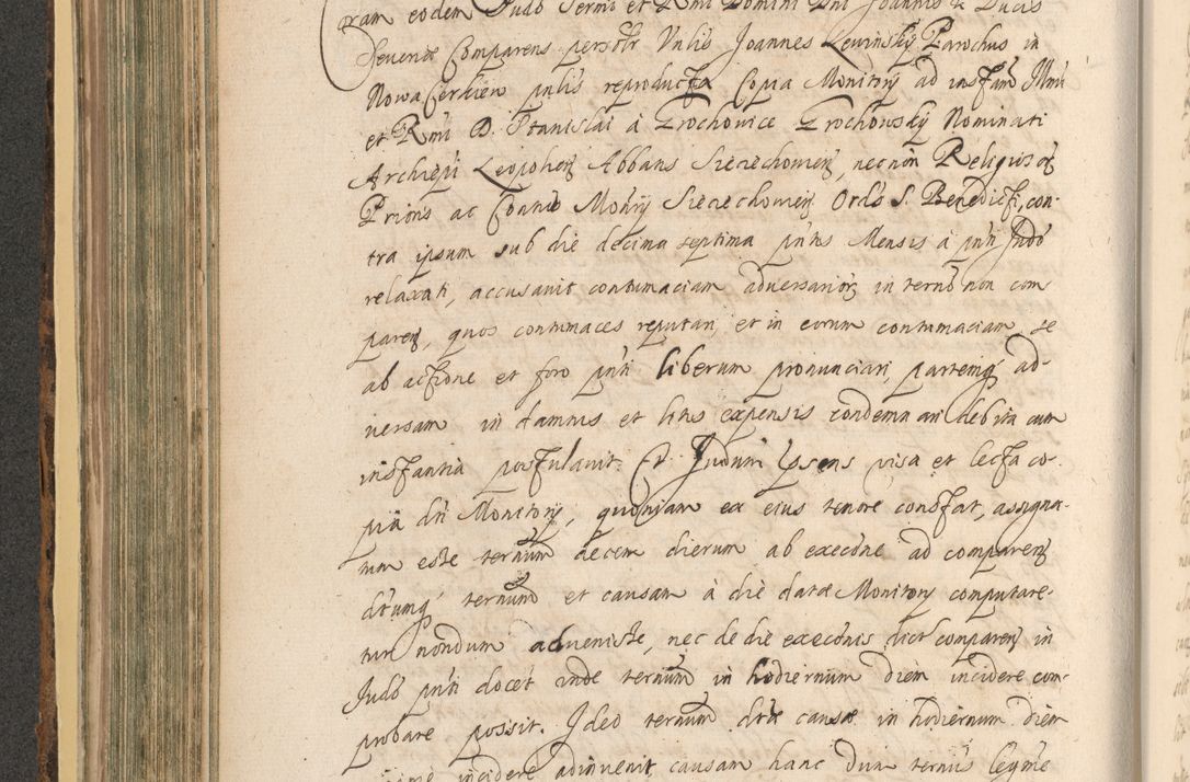 Zdjęcie nr 362 dla obiektu archiwalnego: Acta actorum, institutionum, resignationum, provisionum, decretorum, sententiarum, inscriptionum, testamentorum, confirmationum, ingrossationum, obligationum, quietationum, constitutionum R. D. Andreae Szołdrski, episcopi Kijoviensis, Gnesnensis et Posnaniensis praepositi, cantoris Cracoviensis, Vladislaviensis canonici, R. S. M. secretarii, episcopatus Cracoviensis in spiritualibus er temporalibus deputati anno 1633, 1634 et 1635
