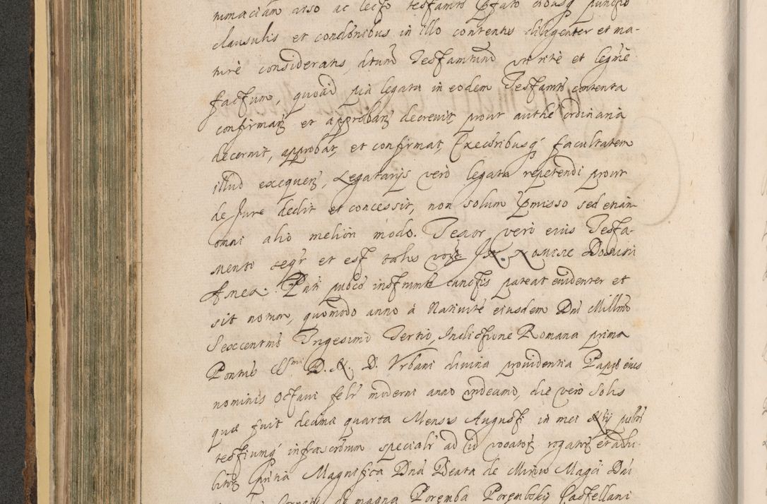 Zdjęcie nr 344 dla obiektu archiwalnego: Acta actorum, institutionum, resignationum, provisionum, decretorum, sententiarum, inscriptionum, testamentorum, confirmationum, ingrossationum, obligationum, quietationum, constitutionum R. D. Andreae Szołdrski, episcopi Kijoviensis, Gnesnensis et Posnaniensis praepositi, cantoris Cracoviensis, Vladislaviensis canonici, R. S. M. secretarii, episcopatus Cracoviensis in spiritualibus er temporalibus deputati anno 1633, 1634 et 1635