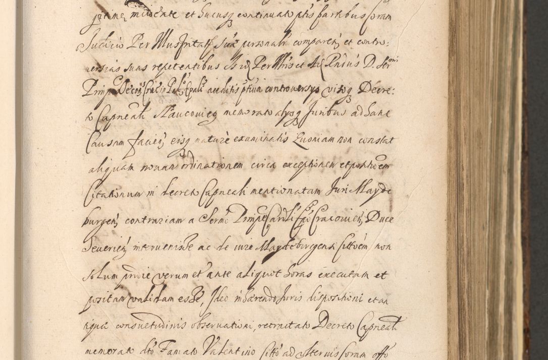 Zdjęcie nr 333 dla obiektu archiwalnego: Acta actorum, institutionum, resignationum, provisionum, decretorum, sententiarum, inscriptionum, testamentorum, confirmationum, ingrossationum, obligationum, quietationum, constitutionum R. D. Andreae Szołdrski, episcopi Kijoviensis, Gnesnensis et Posnaniensis praepositi, cantoris Cracoviensis, Vladislaviensis canonici, R. S. M. secretarii, episcopatus Cracoviensis in spiritualibus er temporalibus deputati anno 1633, 1634 et 1635