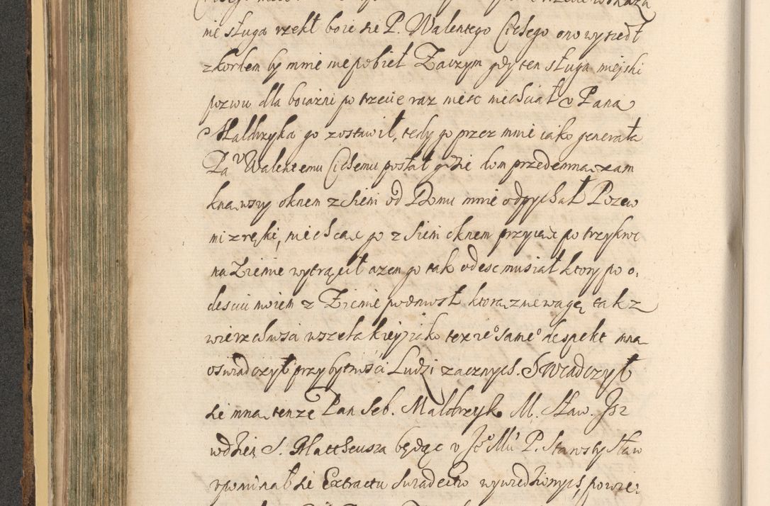 Zdjęcie nr 328 dla obiektu archiwalnego: Acta actorum, institutionum, resignationum, provisionum, decretorum, sententiarum, inscriptionum, testamentorum, confirmationum, ingrossationum, obligationum, quietationum, constitutionum R. D. Andreae Szołdrski, episcopi Kijoviensis, Gnesnensis et Posnaniensis praepositi, cantoris Cracoviensis, Vladislaviensis canonici, R. S. M. secretarii, episcopatus Cracoviensis in spiritualibus er temporalibus deputati anno 1633, 1634 et 1635