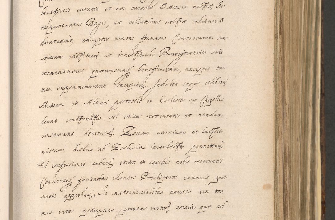 Zdjęcie nr 285 dla obiektu archiwalnego: Acta actorum, institutionum, resignationum, provisionum, decretorum, sententiarum, inscriptionum, testamentorum, confirmationum, ingrossationum, obligationum, quietationum, constitutionum R. D. Andreae Szołdrski, episcopi Kijoviensis, Gnesnensis et Posnaniensis praepositi, cantoris Cracoviensis, Vladislaviensis canonici, R. S. M. secretarii, episcopatus Cracoviensis in spiritualibus er temporalibus deputati anno 1633, 1634 et 1635