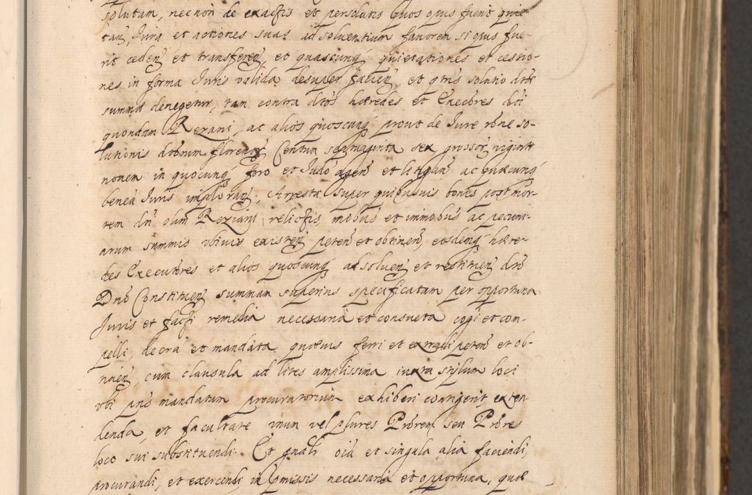 Zdjęcie nr 267 dla obiektu archiwalnego: Acta actorum, institutionum, resignationum, provisionum, decretorum, sententiarum, inscriptionum, testamentorum, confirmationum, ingrossationum, obligationum, quietationum, constitutionum R. D. Andreae Szołdrski, episcopi Kijoviensis, Gnesnensis et Posnaniensis praepositi, cantoris Cracoviensis, Vladislaviensis canonici, R. S. M. secretarii, episcopatus Cracoviensis in spiritualibus er temporalibus deputati anno 1633, 1634 et 1635
